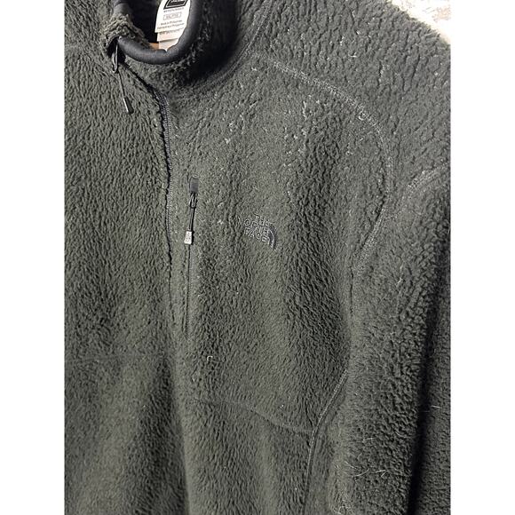 The North Face Zip Up Fleece Size XXL TNF Hiking Climbing - Picture 4 of 5
